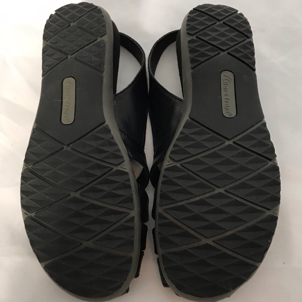 Baretrap Black Leather Ripo Sandals - Picture 6 of 7